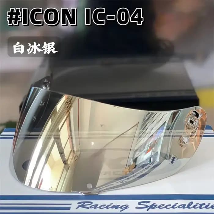 Bouclier optique IBurgos IC-04 airframe Pro Airmada airform casque visière bleu iridium rouge chrocloser moto intégral