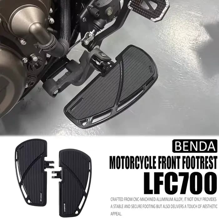 Repose-pieds avant antidérapant pour moto Benda LFC700 LFC 700 Lfc700