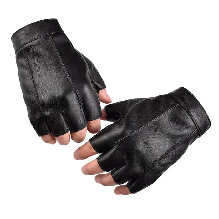 Gants de moto en cuir pour hommes et femmes