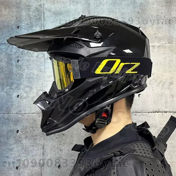 Casques de course de motocross professionnels ORZ