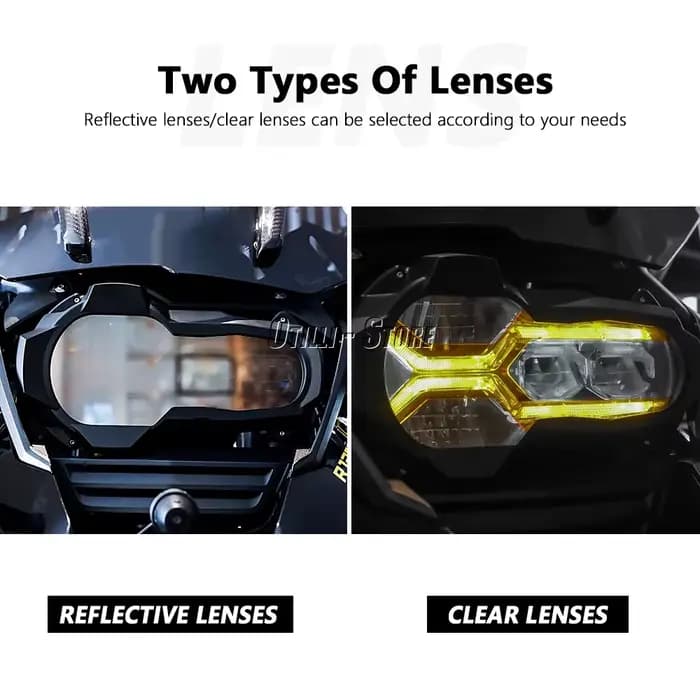 Protection de phare pour moto BMW R1250GS Adventure R1200GS LC ADV Edition R 1250 GS 2013-2025