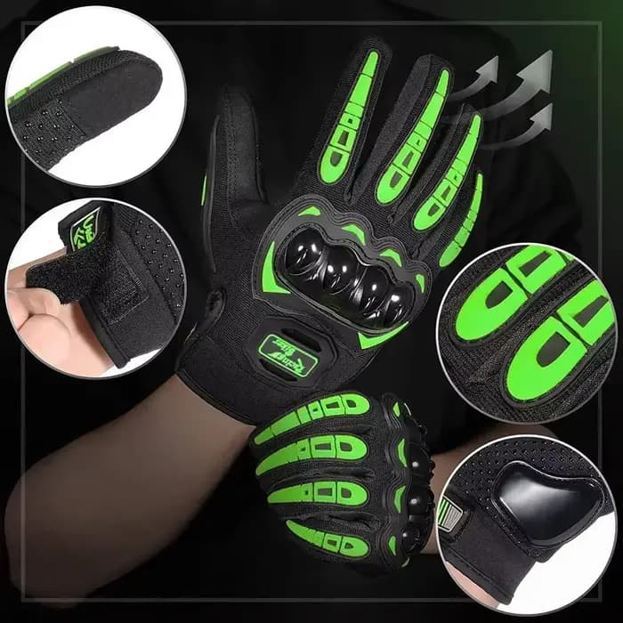 Gants de moto respirants pour moto