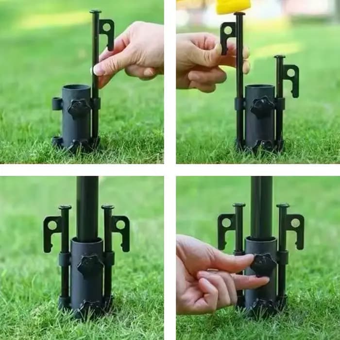 Accessoires fixes de plafond pour tente de Camping en plein air