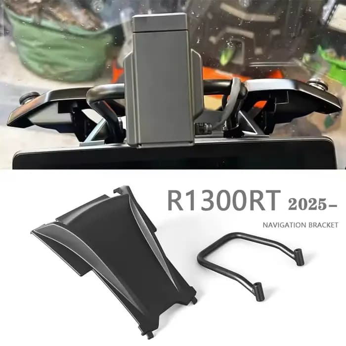 Nouveaux accessoires moto pour BMW R1300RT R1300 RT R 1300 RT 2025 2026 Support de fixation pour pare-brise pour téléphone portable et GPS