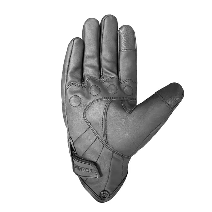 Gants de moto en cuir respirants pour homme