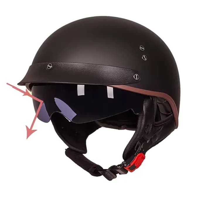 Casques rétro pour Moto Capacete