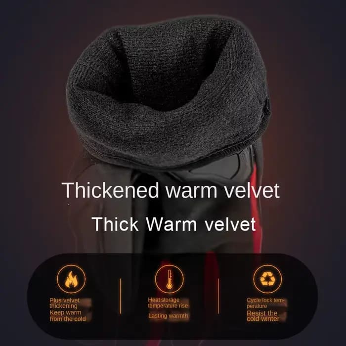 ORZ gants de Moto hiver coupe-vent chaud