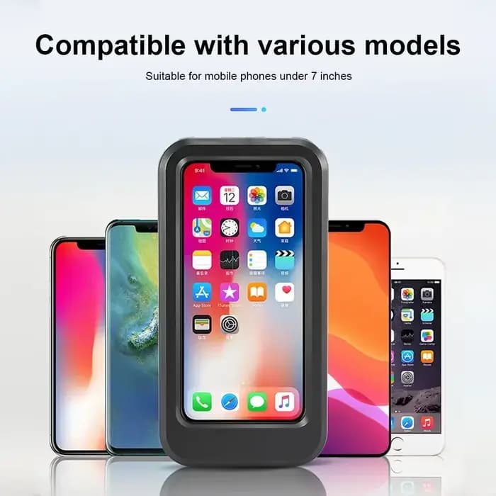 IP6X étanche moto vélo support pour téléphone portable magnétique universel