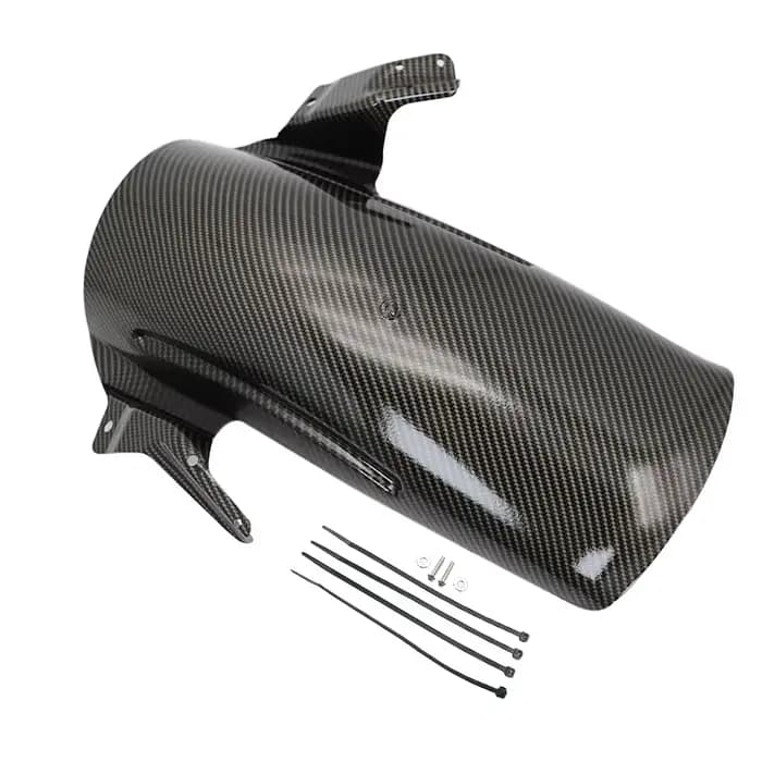 Garde-boue arrière de moto en carbone