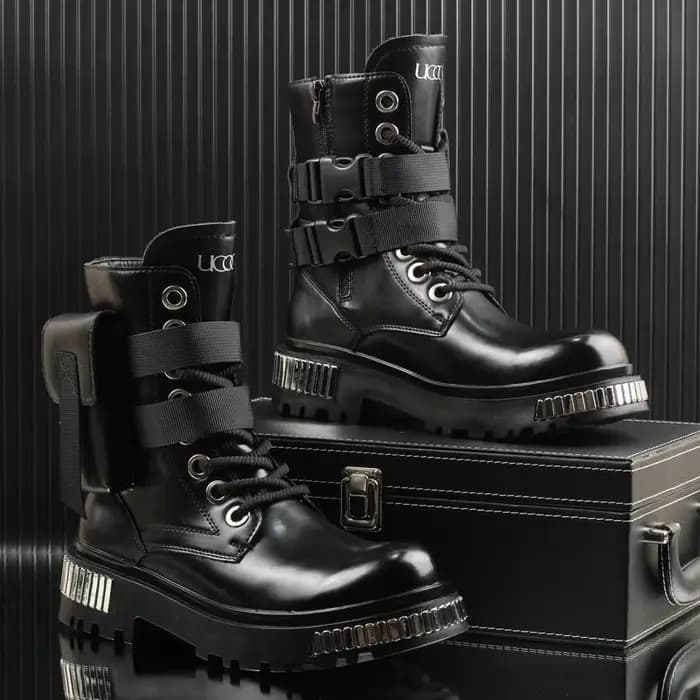 Bottes d'hiver montantes pour hommes 2025