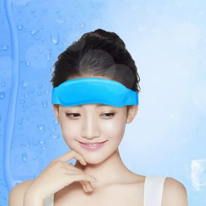 Bandeau de thérapie chaud-froid en gel – Bonnet rafraîchissant pour soulager les migraines et les maux de tête
