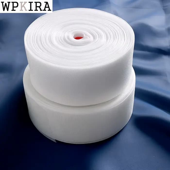 Accessoires de rideaux ruban Transparent ruban de rideau tissé rembourré en Polyester la ceinture en tissu pour rideaux oeillets anneaux cp101 & B