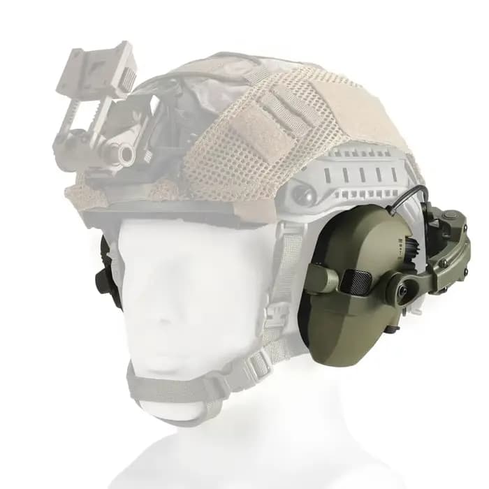 Casque tactique casque réduction du bruit capteur sonore tir Protection auditive cache-oreilles Airsoft CS casque pour Wendy rapide