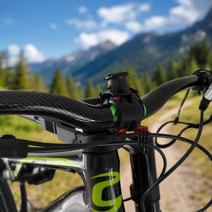 Support de téléphone réglable pour moto