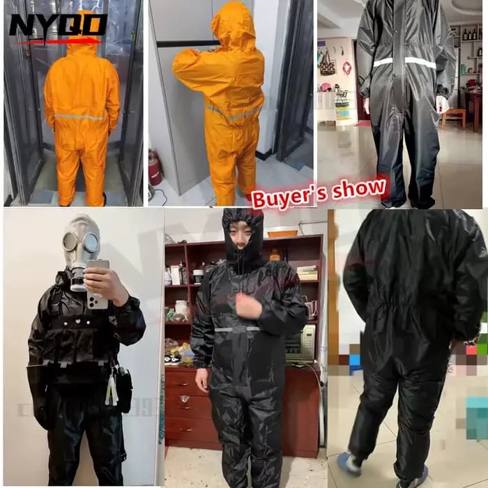 Combinaison imperméable anti-pluie pour moto