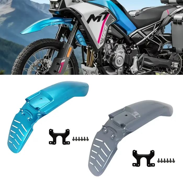 Garde-boue avant haute protection anti-éclaboussures compatible avec moto CFMOTO 450-MT