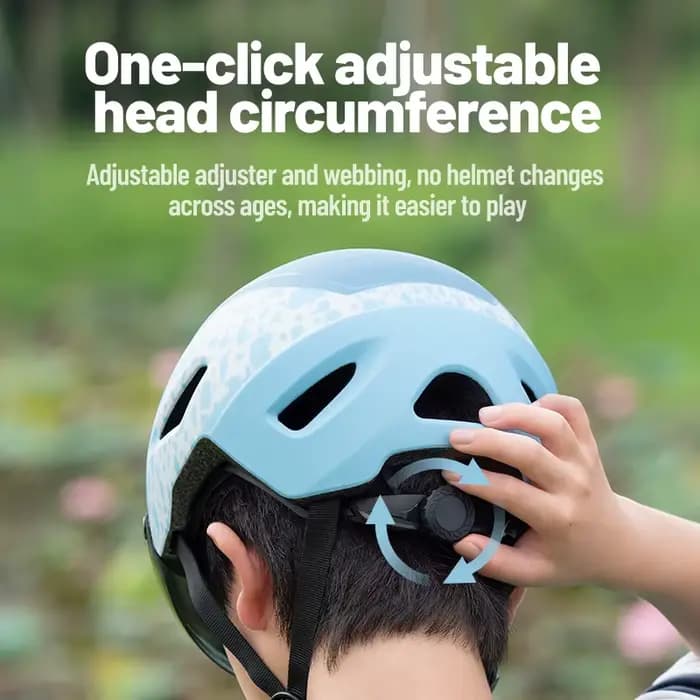 Eastinear casque de vélo pour enfants avec lunettes magnétiques léger respirant Sports de plein air