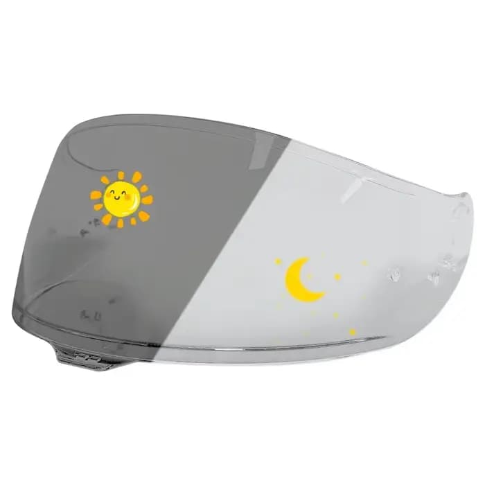 Pour SHOEI GT-Air3 IGHT-AIR III Casque Photochromique Visière Visage Moto