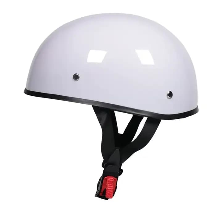 Casque de moto demi-visage vintage