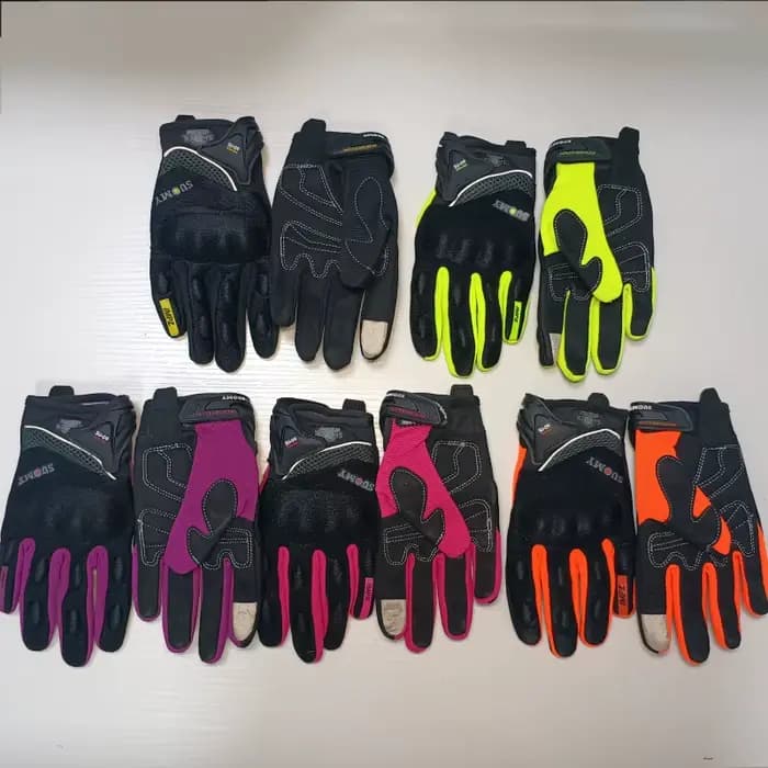 Suomy SU-09 Gants de moto d'été en maille respirante