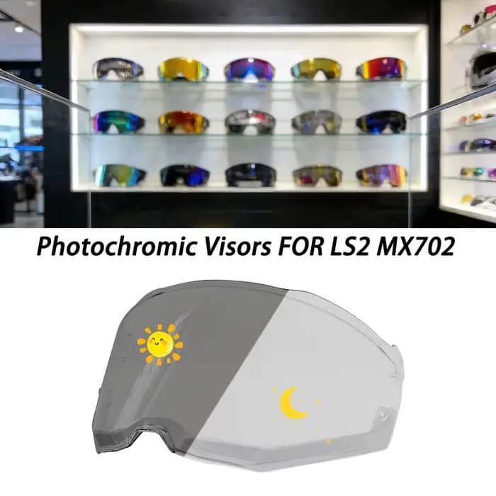 Visière photochromique pour casque de moto LS2 MX702 PIONEER II