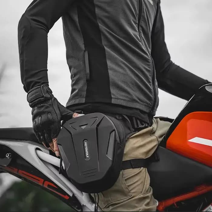 Sacoche de jambe pour moto