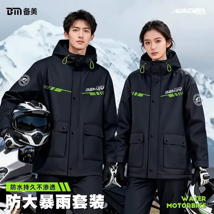Combinaison de pluie pour moto pour hommes et femmes