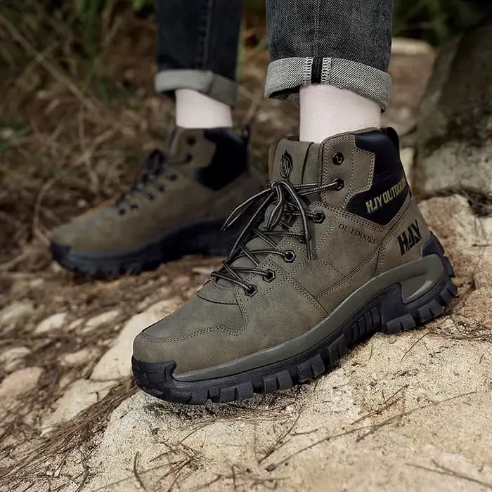 Bottes en cuir de haute qualité pour hommes
