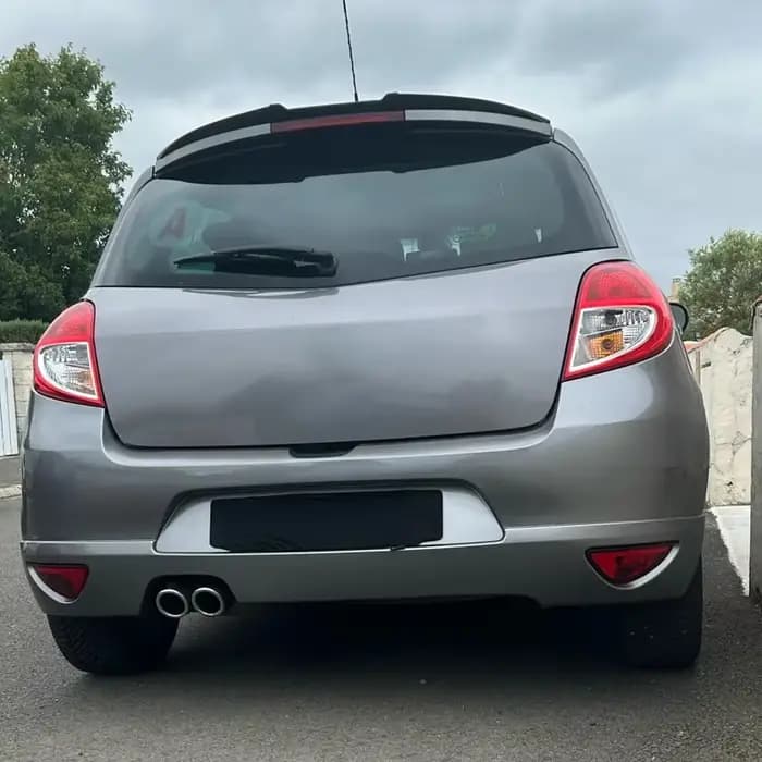 Becquet de toit arrière de voiture, accessoires d'aile arrière de coffre, pour Renault Clio RS Sport 2006 2007 2008 2009 2010 2011 2012