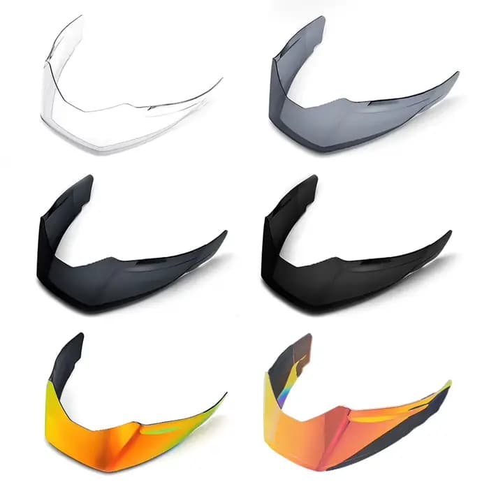 Becquet de casque de moto de qualité course