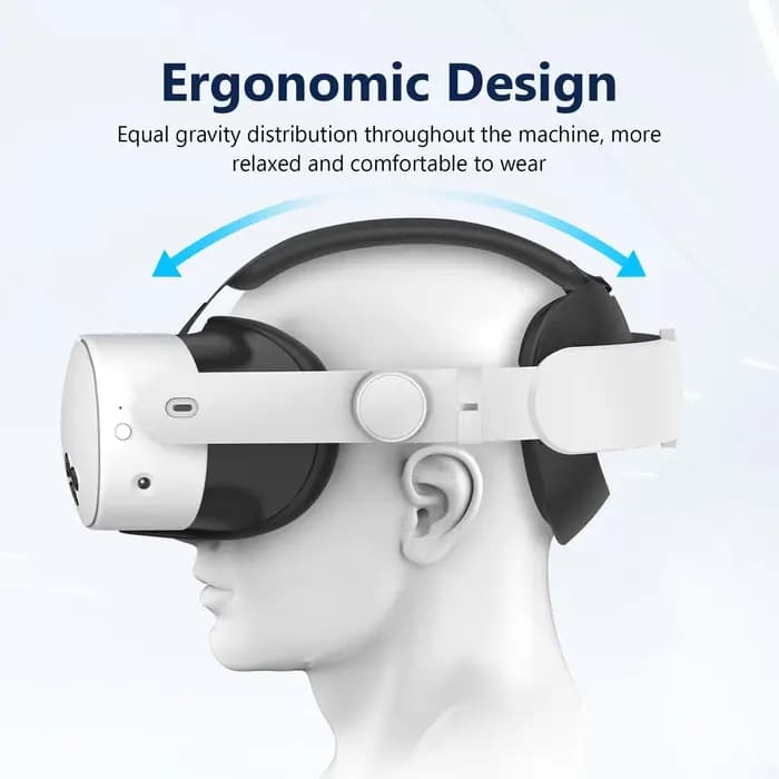 Sangle de tête réglable améliorée pour Quest 3/3S, bandeau de remplacement pour Quest 3S, sangle Elite confortable, accessoires VR