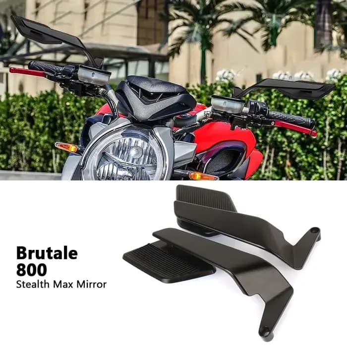Accessoires de moto, rétroviseur Stealth Max