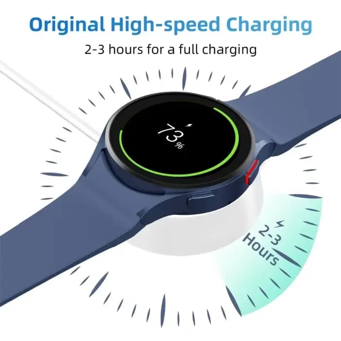 Chargeur USB rapide pour Samsung Galaxy 8/7/6/6 Classic/Watch 5/5 Pro/4/3/Active/2, accessoires pour montre connectée, chargeur de remplacement