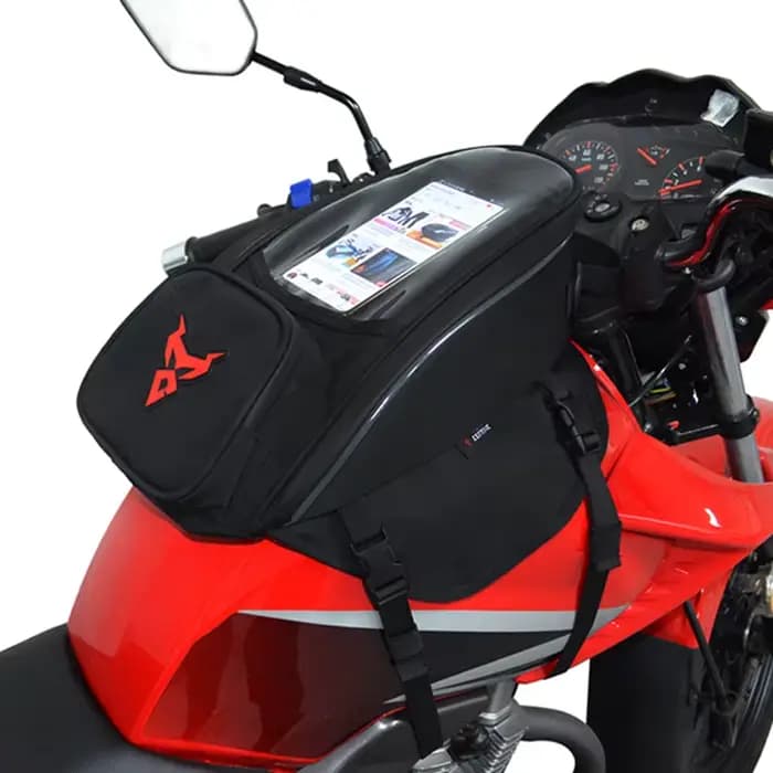 Sac de réservoir de moto extérieur étanche magnétique universel pour navigation et outils