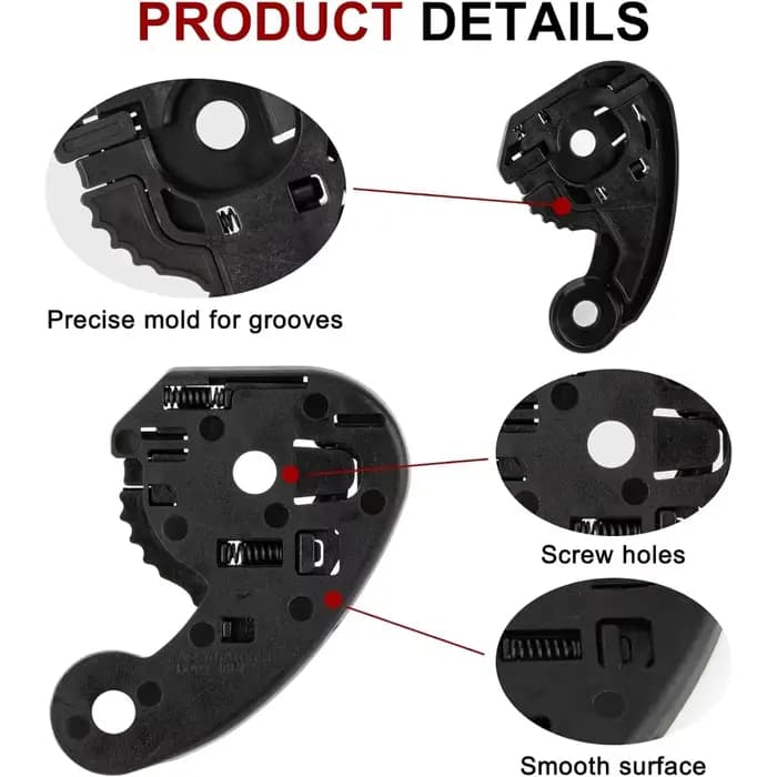 Base de Mécanisme de Visière de Casque