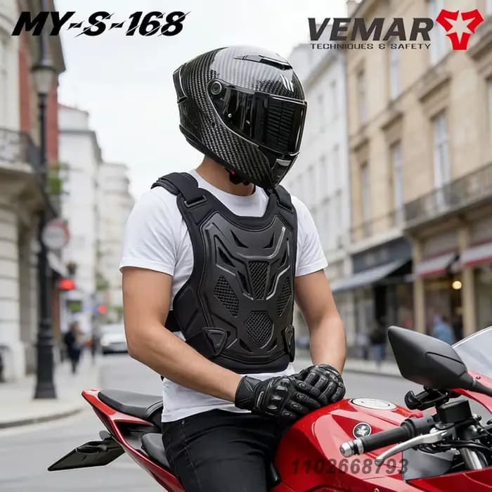 Gilet de protection VEMAR pour moto tout-terrain