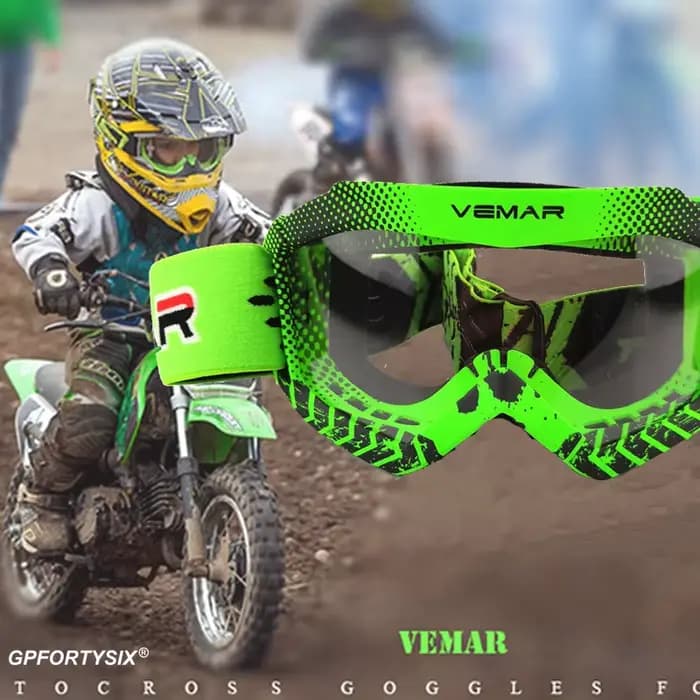 2020 professionnel enfants Motocross lunettes