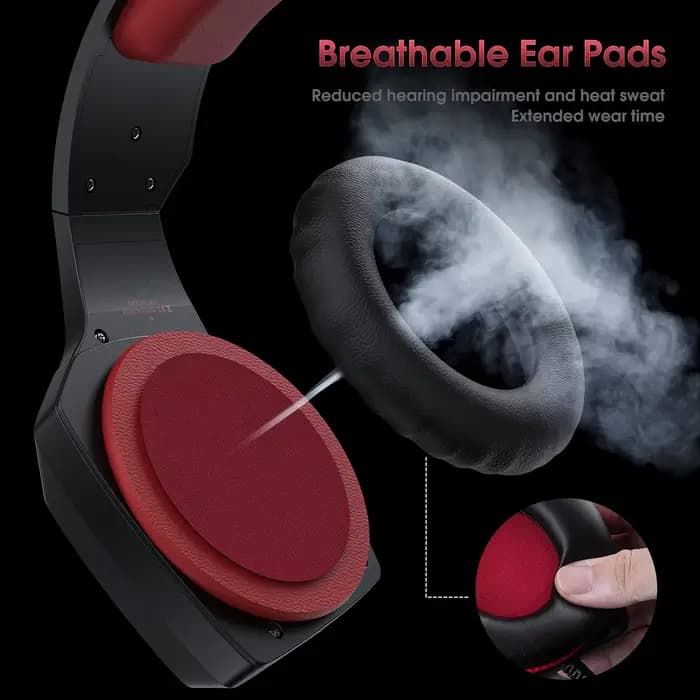Casque de jeu filaire RGB tendance avec microphone, équipé de puissants haut-parleurs, optimisé pour le gaming, confortable à porter