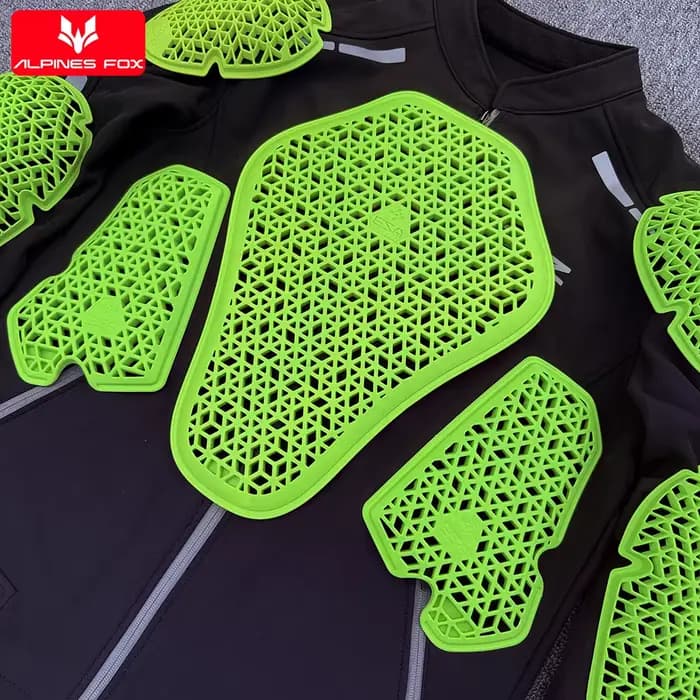 Protection de moto antichoc avec rembourrage dorsal CE Niveau 1