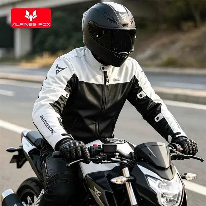 Blouson Moto Homme Été Respirant