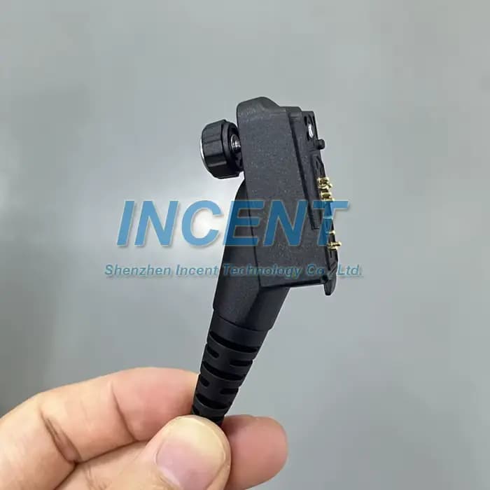 TPH900 Air Tube acoustique écouteurs écouteur casque avec micro et haut-parleur PTT pour Airbus EADS talkie-walkie