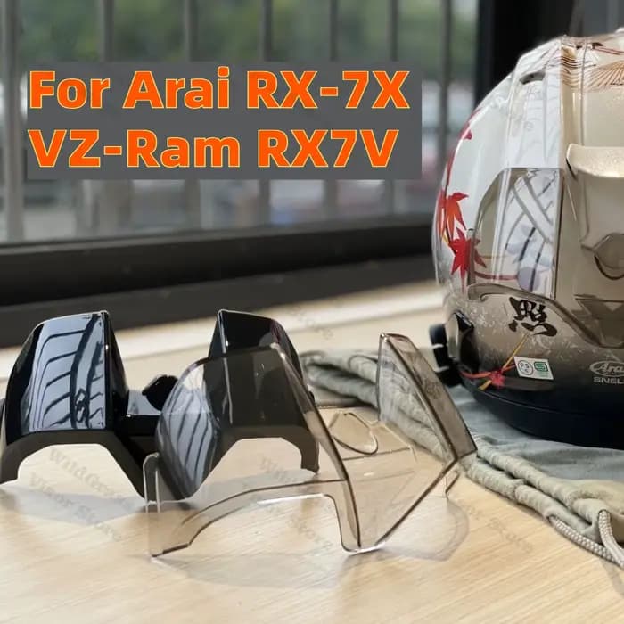 Nouveau Spoiler de Décoration Arrière pour Casque