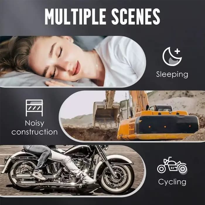 Bouchons d'oreilles pour moto