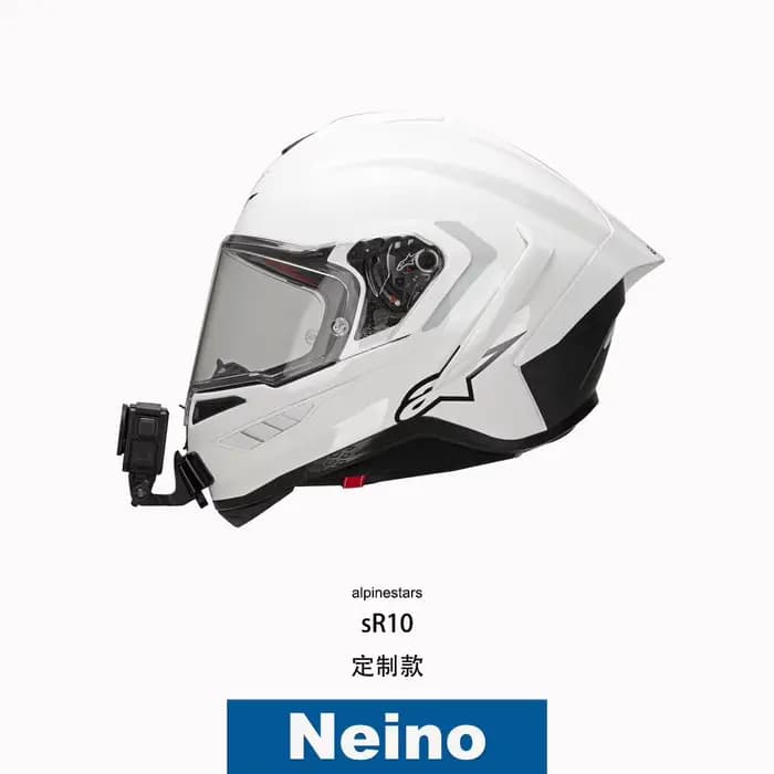 Support de mentonnière Neino ALPINESTARS pour caméra d'action dédiée au casque de moto SR10 pour GoPro etc.