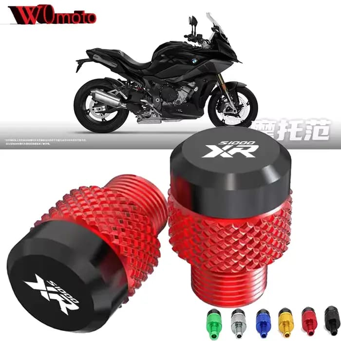 Nouveau pour BMW S1000XR S1000 XR 2020-2023 2024 2025 accessoires moto M10 * 1.25 vis en aluminium boulons trou de miroir bouchons capuchon