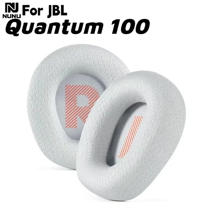 Coussinets d'oreille en filet respirant de remplacement / coussin de bandeau pour casque JBL Quantum 100