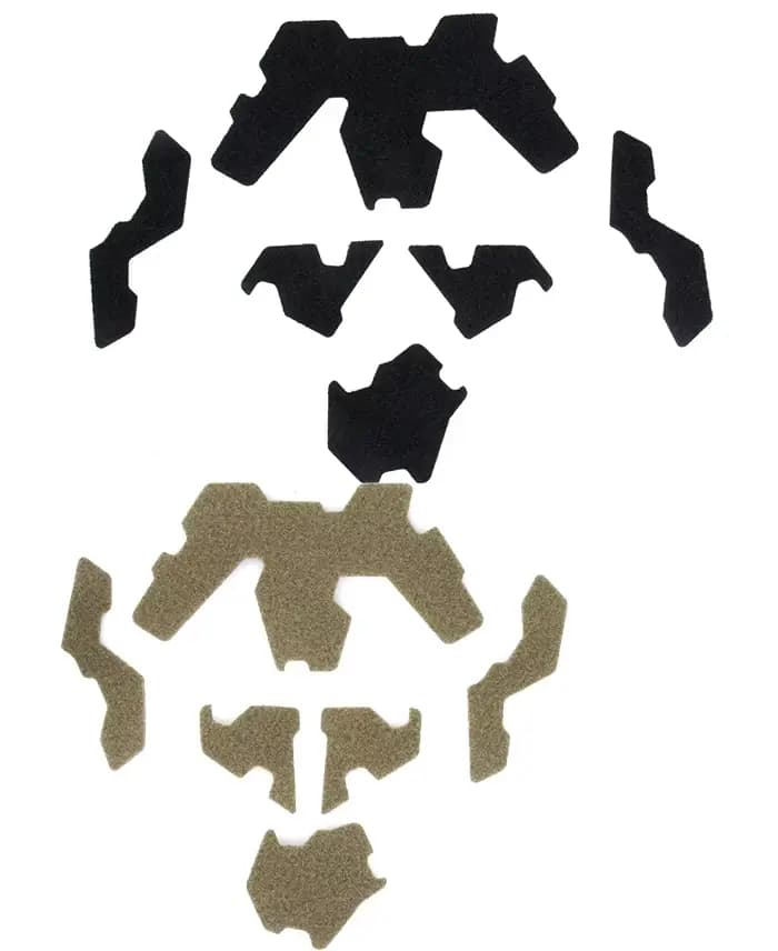 Autocollants de décoration d'apparence de casque tactique FTHS, côté boucle