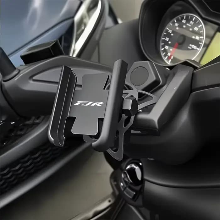 Support de téléphone de moto en alliage absorbant les chocs