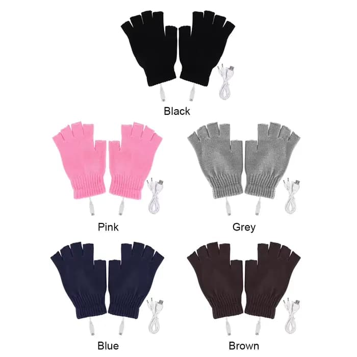 Gants chauffants électriques pour hommes et femmes