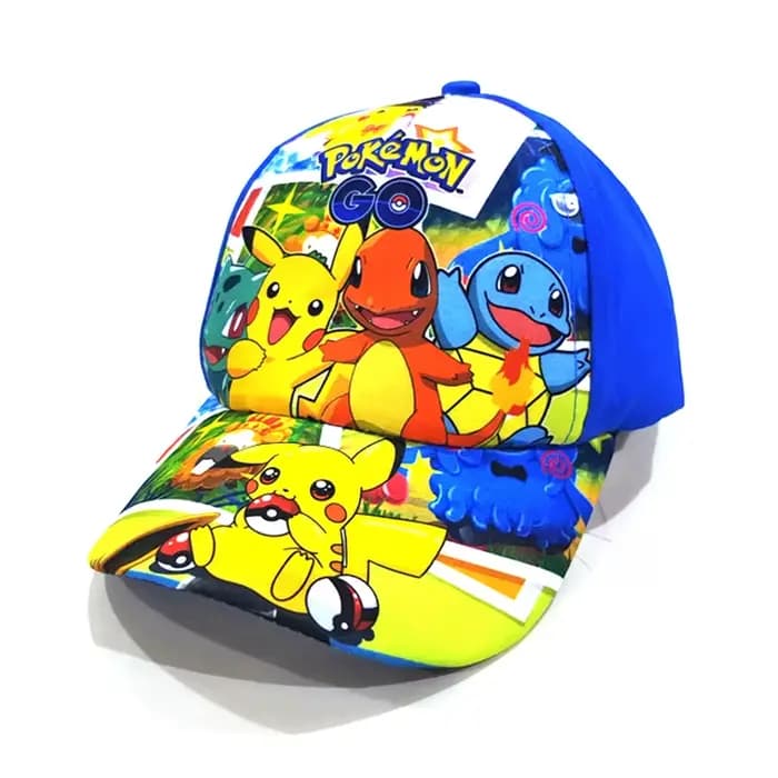 Casquette de Baseball Pokemon, chapeau Pikachu réglable, Cosplay Pokemon, Hip Hop, pour enfants, filles et garçons, figurines d'anime, jouets, cadeaux pour enfants